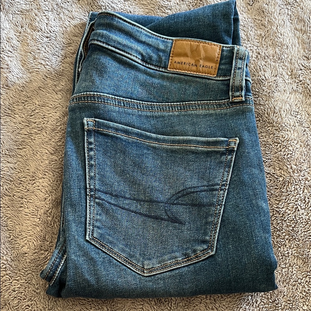 American Eagle NEXT LEVEL STRETCH Light Blue Denim Jeans